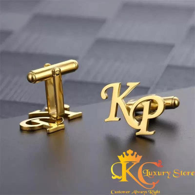 KC Customized Two Words Customize Cufflinks