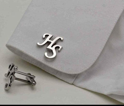 KC Customized Two Words Customize Cufflinks