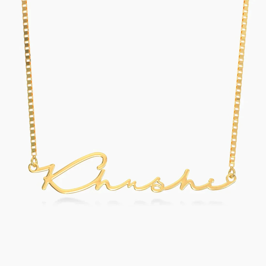 Customized  Chic Signature Name Necklace