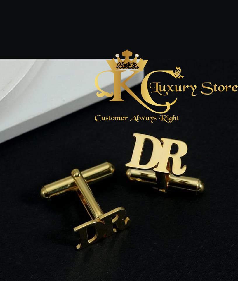 KC Customized Two Words Customize Cufflinks