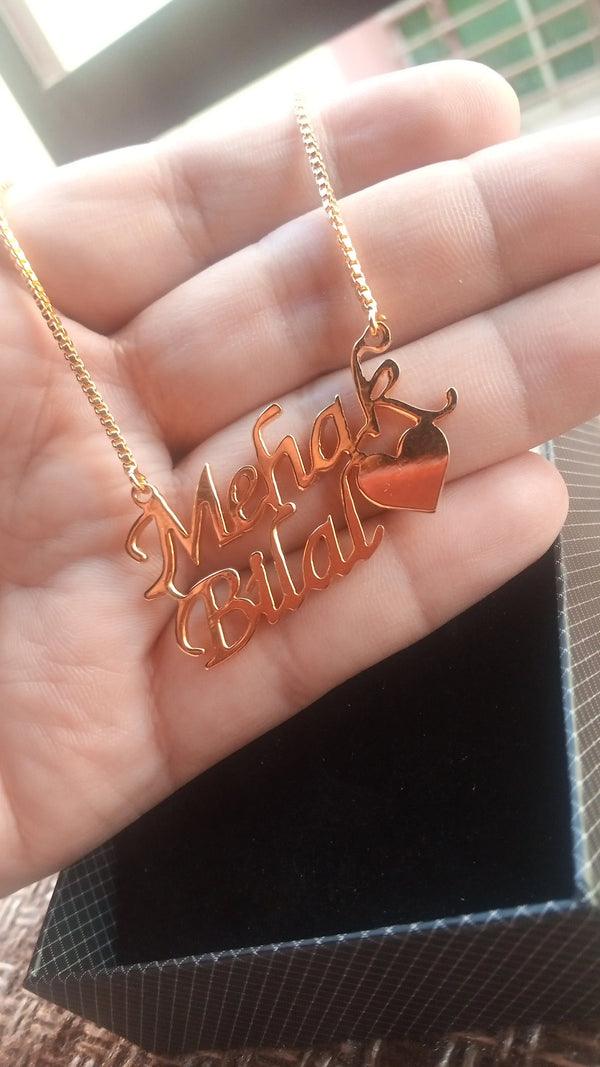 KC Customized Stylish Name Necklace